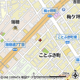 愛知県春日井市ことぶき町220周辺の地図