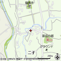 静岡県御殿場市二子510周辺の地図