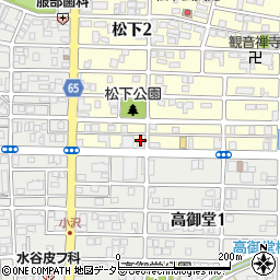 明治安田生命　稲沢営業所周辺の地図