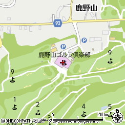 鹿野山ゴルフ倶楽部周辺の地図
