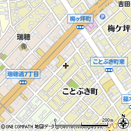 愛知県春日井市ことぶき町219周辺の地図