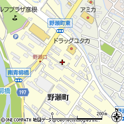 滋賀県彦根市野瀬町150-14周辺の地図
