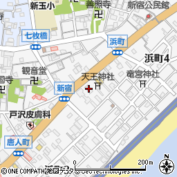 田中屋本店(漬物・佃煮・惣菜工房)周辺の地図