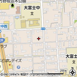 静岡県富士宮市万野原新田3779周辺の地図