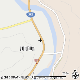 愛知県豊田市川手町前田周辺の地図