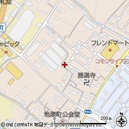 滋賀県彦根市地蔵町195-28周辺の地図