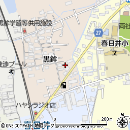 愛知県春日井市黒鉾町黒鉾75周辺の地図