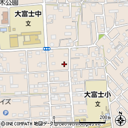 静岡県富士宮市万野原新田3793周辺の地図