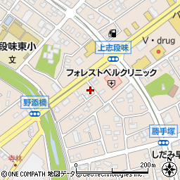 愛知県名古屋市守山区上志段味（羽根前）周辺の地図