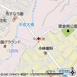 静岡県富士宮市粟倉南町236周辺の地図