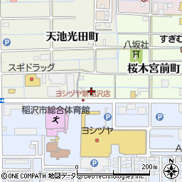 愛知県稲沢市桜木宮前町88周辺の地図