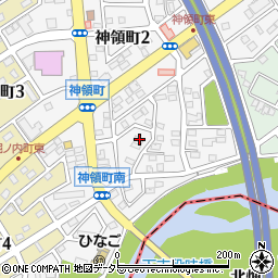 愛知県春日井市神領町2丁目7-6周辺の地図