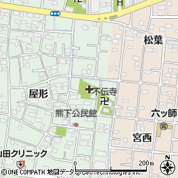 大珠寺周辺の地図