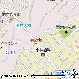 静岡県富士宮市粟倉南町122周辺の地図