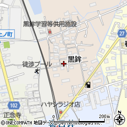 愛知県春日井市黒鉾町黒鉾143周辺の地図