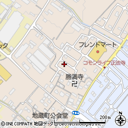 滋賀県彦根市地蔵町195-34周辺の地図