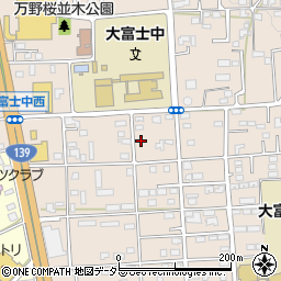 静岡県富士宮市万野原新田3773周辺の地図