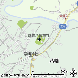 鶴峰八幡神社周辺の地図