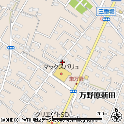 静岡県富士宮市万野原新田3360周辺の地図