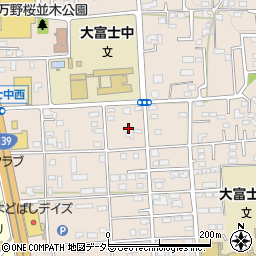 静岡県富士宮市万野原新田3777周辺の地図