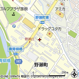 滋賀県彦根市野瀬町150-10周辺の地図