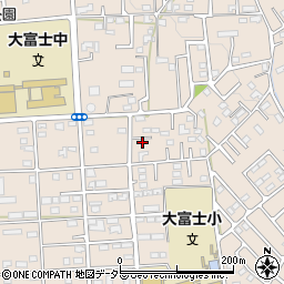 静岡県富士宮市万野原新田4008-5周辺の地図