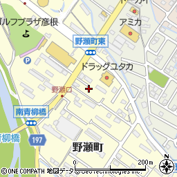滋賀県彦根市野瀬町150-20周辺の地図