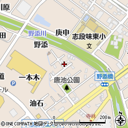 愛知県名古屋市守山区中志段味唐池462-58周辺の地図