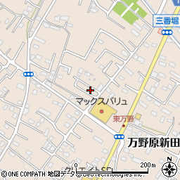 静岡県富士宮市万野原新田3358周辺の地図