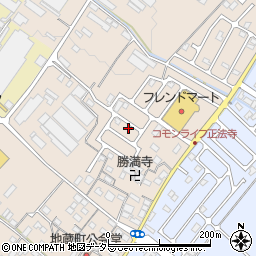 滋賀県彦根市地蔵町195-45周辺の地図