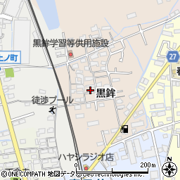 愛知県春日井市黒鉾町黒鉾142周辺の地図