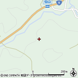 島根県大田市朝山町仙山640周辺の地図