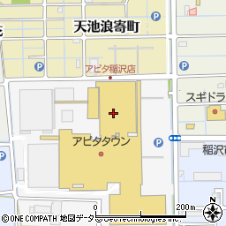 ナンハウス 稲沢店周辺の地図
