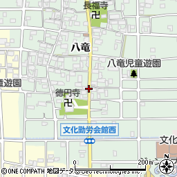 愛知県北名古屋市法成寺未申周辺の地図