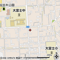 静岡県富士宮市万野原新田3785周辺の地図