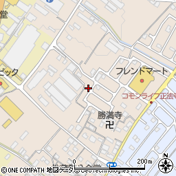 滋賀県彦根市地蔵町195-25周辺の地図