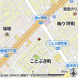 愛知県春日井市ことぶき町213周辺の地図