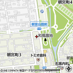 MAYA 朝宮本店周辺の地図