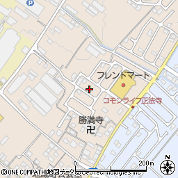 滋賀県彦根市地蔵町195-9周辺の地図