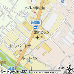 滋賀トヨタ自動車彦根店周辺の地図