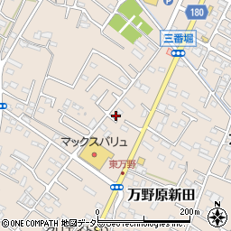 静岡県富士宮市万野原新田3365-1周辺の地図