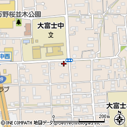 静岡県富士宮市万野原新田4116周辺の地図