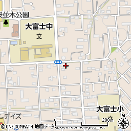 静岡県富士宮市万野原新田3787-1周辺の地図