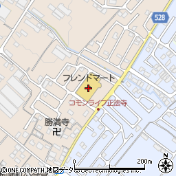 滋賀銀行フレンドマート彦根地蔵店 ＡＴＭ周辺の地図