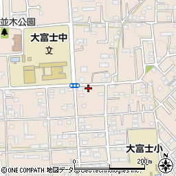 静岡県富士宮市万野原新田3787-3周辺の地図