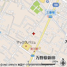 静岡県富士宮市万野原新田3366周辺の地図