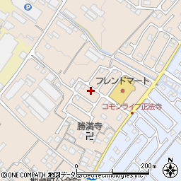 滋賀県彦根市地蔵町195-8周辺の地図