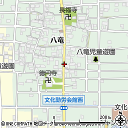 愛知県北名古屋市法成寺辰巳周辺の地図