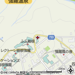 箱根マイセンアンティーク美術館周辺の地図