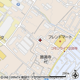 滋賀県彦根市地蔵町195-14周辺の地図